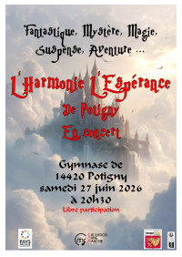 Concert " Fantastique, Mystère, Magie, Suspense, Aventure..." 