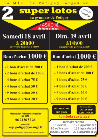 MJC - 2 SUPERS LOTOS