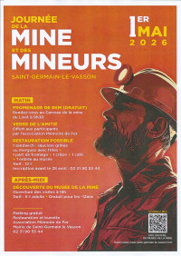 1er MAI - SAINT GERMAIN LE VASSON - Journée Découverte Musée de la MIne