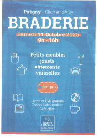 SECOURS CATHOLIQUE - BRADERIE