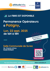 Permanence - La Fibre est disponible