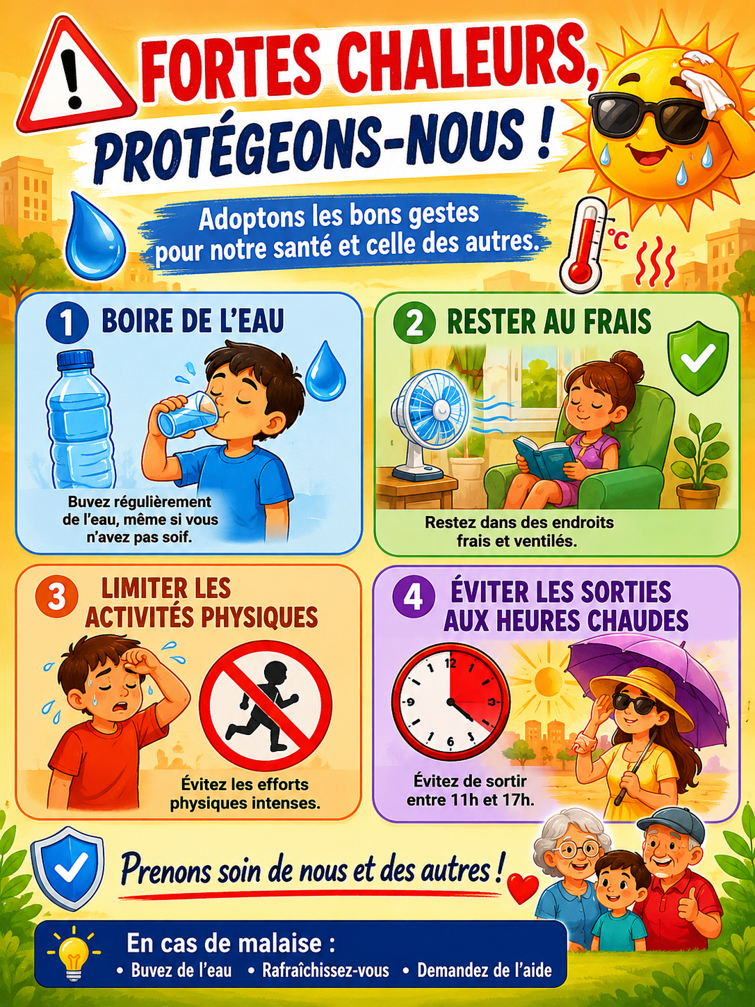 Potigny ️ Fortes chaleurs protégeons nous ️ 0